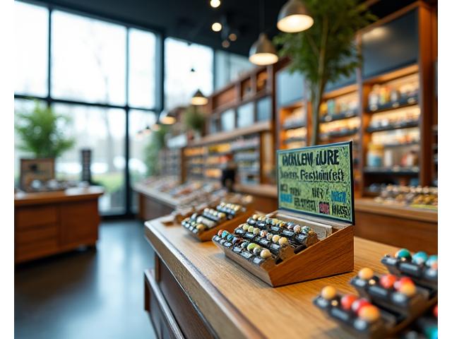 Moorhen Lures sustainable fishing tackle range displayed in a modern retail setting, highlighting profitable partnership opportunities for UK fishing retailers.